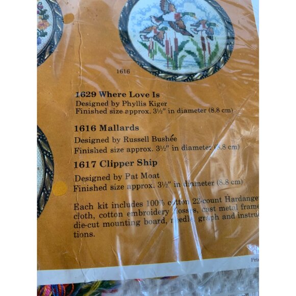 Creative Circle Where Love Is Counted Cross Stitch Kit - New - Picture 4 of 12